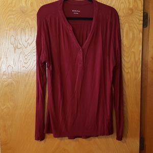 Burgundy Merona Tunic